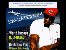 Tablet Screenshot of djx-rated.com